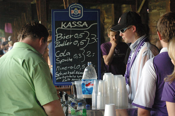 Gastro am UFC-Platz