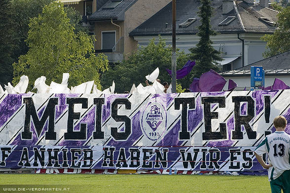 Choreo am Beginn der 2. Halbzeit