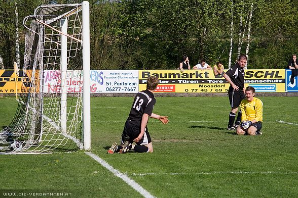 Depression bei den tapfer kämpfenden USV-Spielern