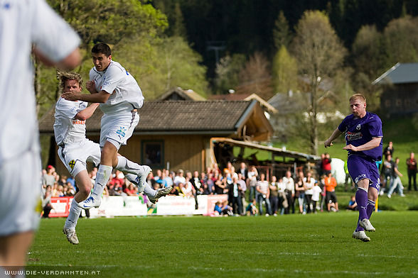 In der 36. Minute bringt Mario Milic die Austria mit einem sch�nen Distanzschu� in F�hrung