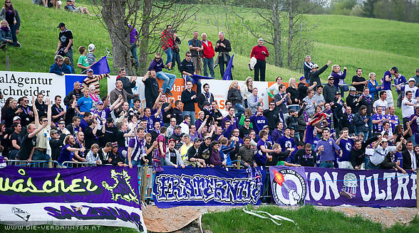 ... der Austria-Fanblock kann jubeln