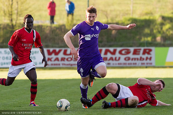 Lukas W�hrer sorgt mit seinem Comeback-Treffer f�r den 2:2 Endstand