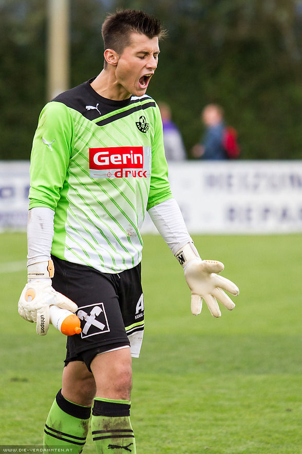 Wattens-Goalie Marco Lella nach dem Spiel
