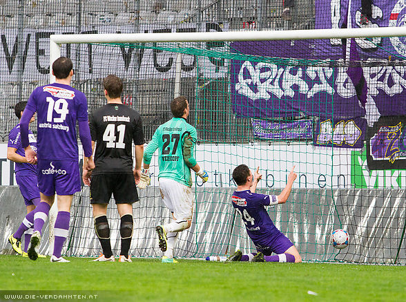 Marko Vujic trifft in der 88. Minute zum 1:5 Endstand