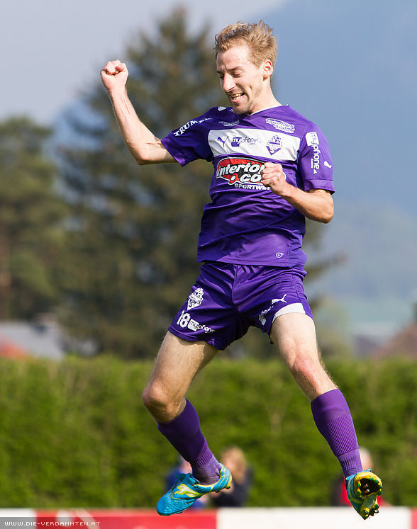 Michael Perlak nach seinem Treffer zum 2:0